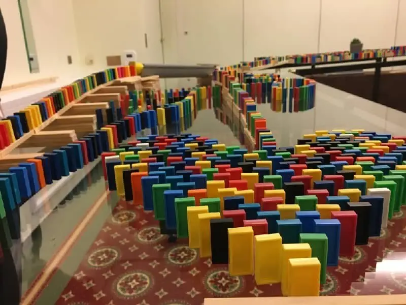 Teamevent Dominorallye - Teambuilding